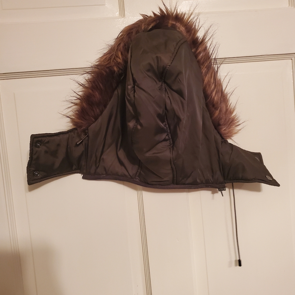 Women's Reaction Kenneth Cole Fur-Trimmed HOOD ONLY